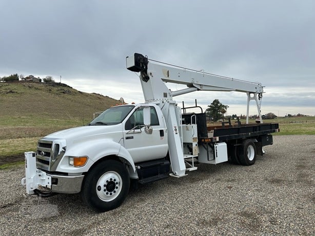 Boom Truck Cranes 2009 ALTEC AC18-70B MOUNTED ON 2009 FORD F750 SD Mounted 